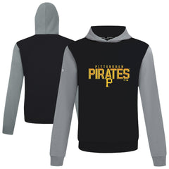Pittsburgh Pirates Levelwear Throwback Carve Ultimate Hoodie - Black