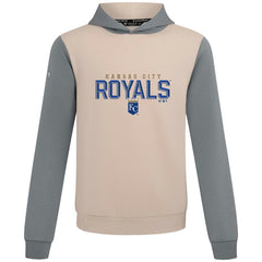Kansas City Royals Levelwear Throwback Carve Ultimate Hoodie - Sand