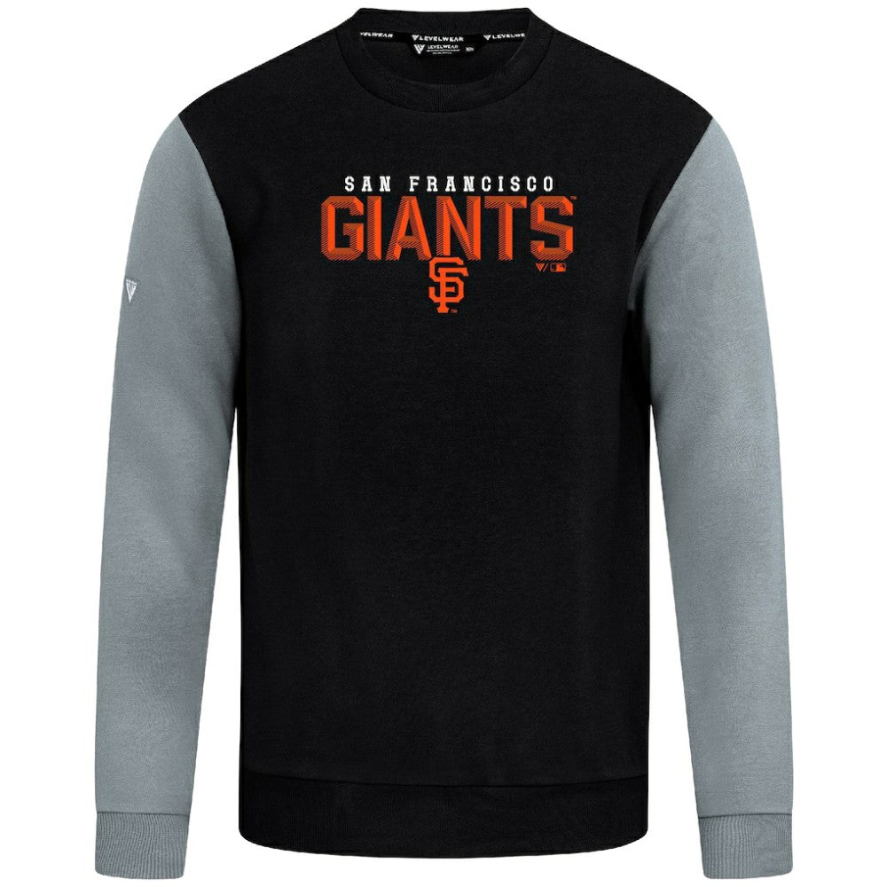 San Francisco Giants Levelwear Throwback Ultimate Carve Sweatshirt - Black