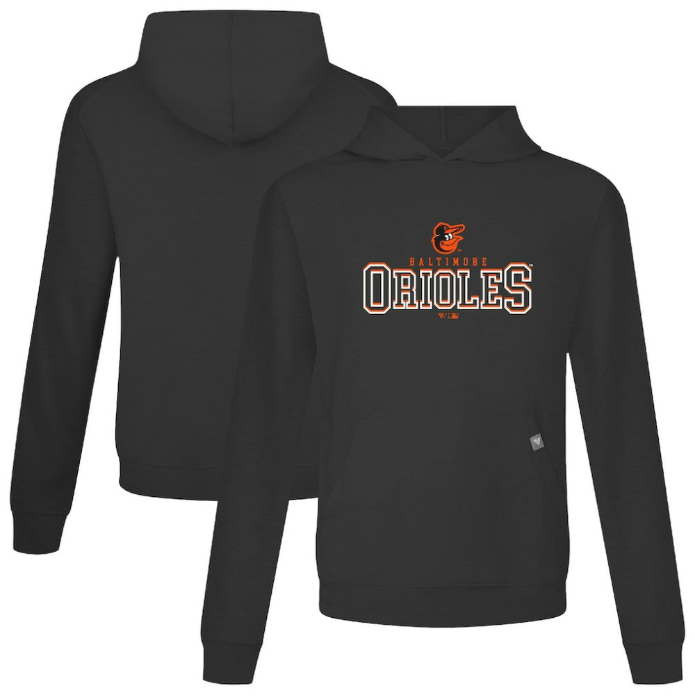 Baltimore Orioles Levelwear Relay Journey Pullover Hoodie - Black