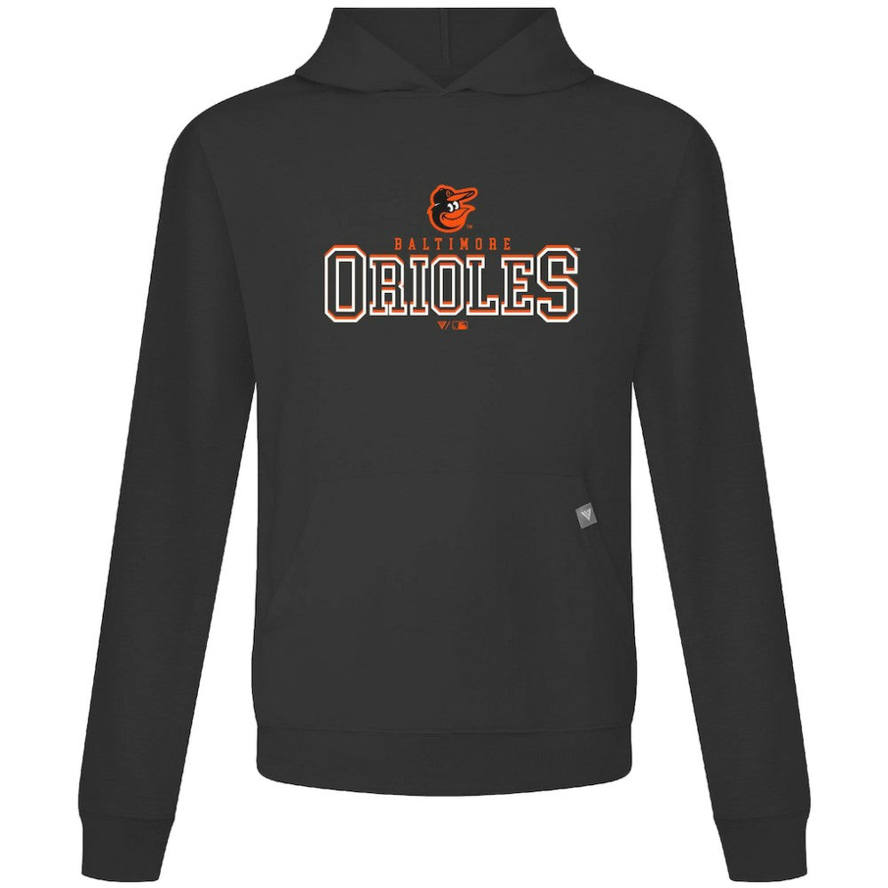 Baltimore Orioles Levelwear Relay Journey Pullover Hoodie - Black