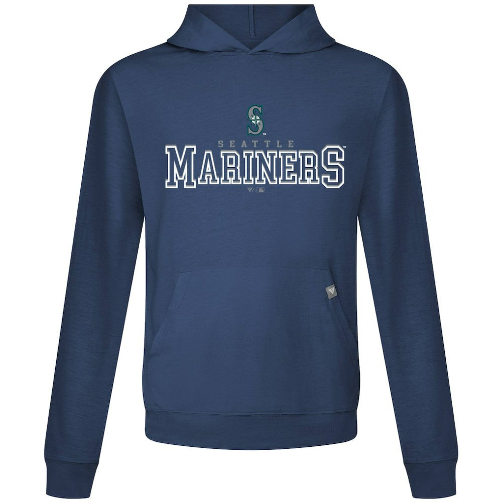 Seattle Mariners Levelwear Relay Journey Pullover Hoodie - Navy