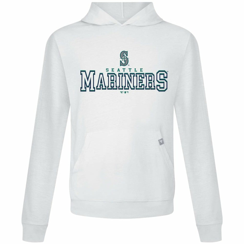 Seattle Mariners Levelwear Relay Journey Pullover Hoodie - White