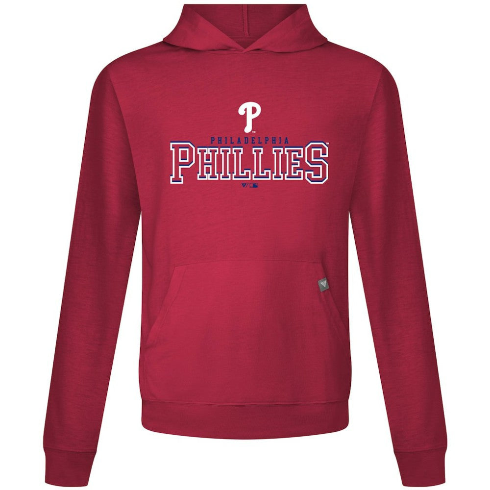 Philadelphia Phillies Levelwear Relay Journey Pullover Hoodie - Red