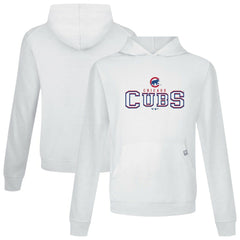 Chicago Cubs Levelwear Relay Journey Pullover Hoodie - White