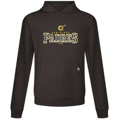 San Diego Padres Levelwear Relay Journey Pullover Hoodie - Brown
