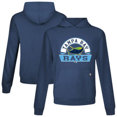 Tampa Bay Rays Levelwear Relay Banner Arch Pullover Hoodie - Navy