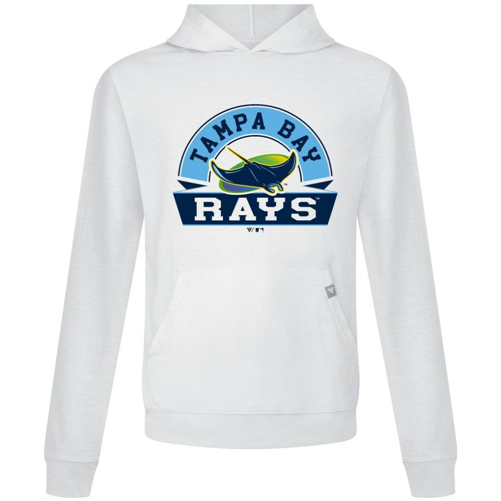 Tampa Bay Rays Levelwear Relay Banner Arch Pullover Hoodie - White