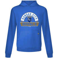 Kansas City Royals Levelwear Relay Banner Arch Pullover Hoodie - Royal