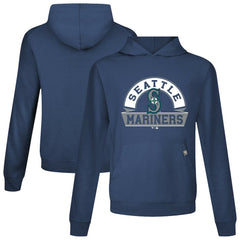Seattle Mariners Levelwear Relay Banner Arch Pullover Hoodie - Navy