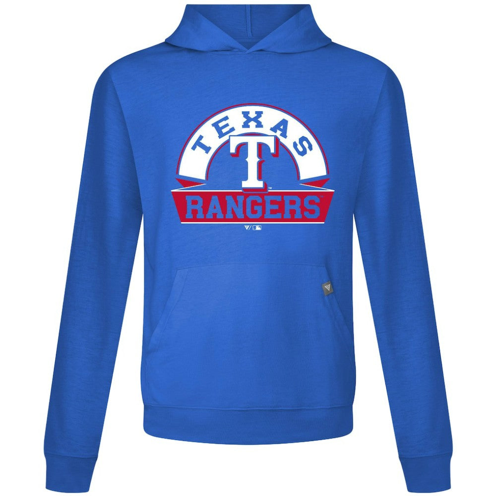 Texas Rangers Levelwear Relay Banner Arch Pullover Hoodie - Royal