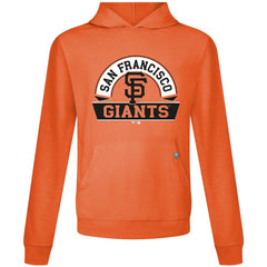 San Francisco Giants Levelwear Relay Banner Arch Pullover Hoodie - Orange