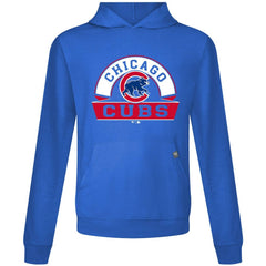 Chicago Cubs Levelwear Relay Banner Arch Pullover Hoodie - Royal