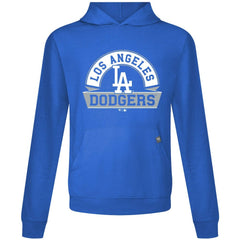 Los Angeles Dodgers Levelwear Relay Banner Arch Pullover Hoodie - Royal