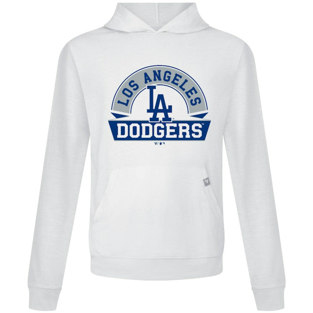 Los Angeles Dodgers Levelwear Relay Banner Arch Pullover Hoodie - White