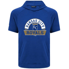 Kansas City Royals Levelwear Phase Banner Arch Hoodie T-Shirt - Royal