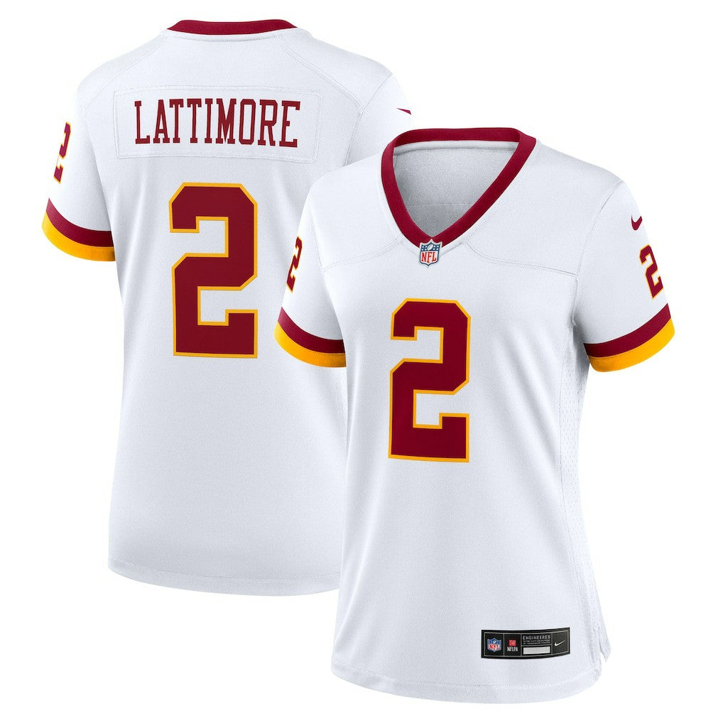NFL Washington Commanders Marshon Lattimore  Women's Game Super Bowl Era Jersey