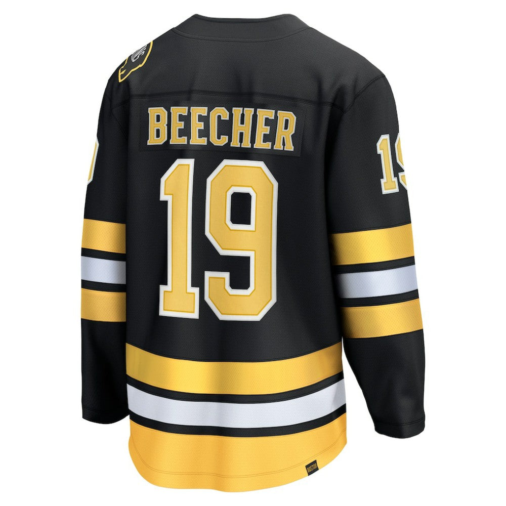 John Beecher Boston Bruins Fanatics Home Breakaway Player Jersey