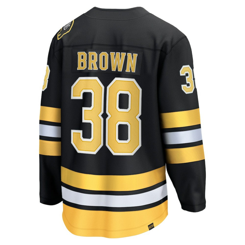 Patrick Brown Boston Bruins Fanatics Home Breakaway Player Jersey