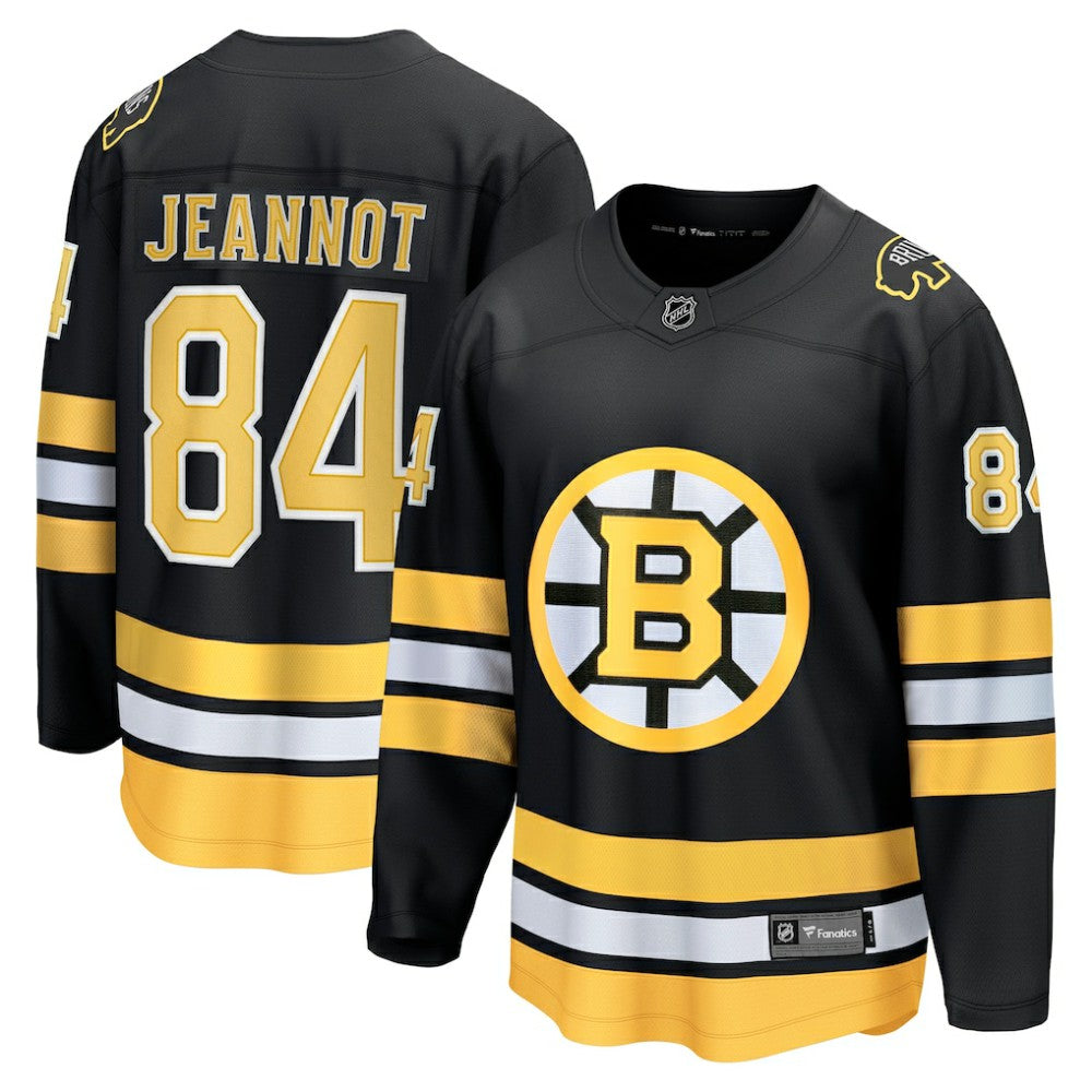 Tanner Jeannot Boston Bruins Fanatics Home Breakaway Player Jersey