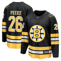 Andrew Peeke Boston Bruins Fanatics Home Breakaway Player Jersey