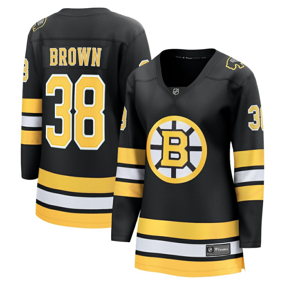 Patrick Brown Boston Bruins Fanatics Women's Home Breakaway Player Jersey