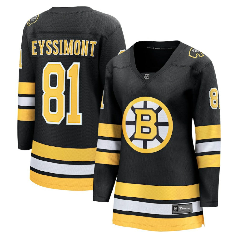 Michael Eyssimont Boston Bruins Fanatics Women's Home Breakaway Player Jersey