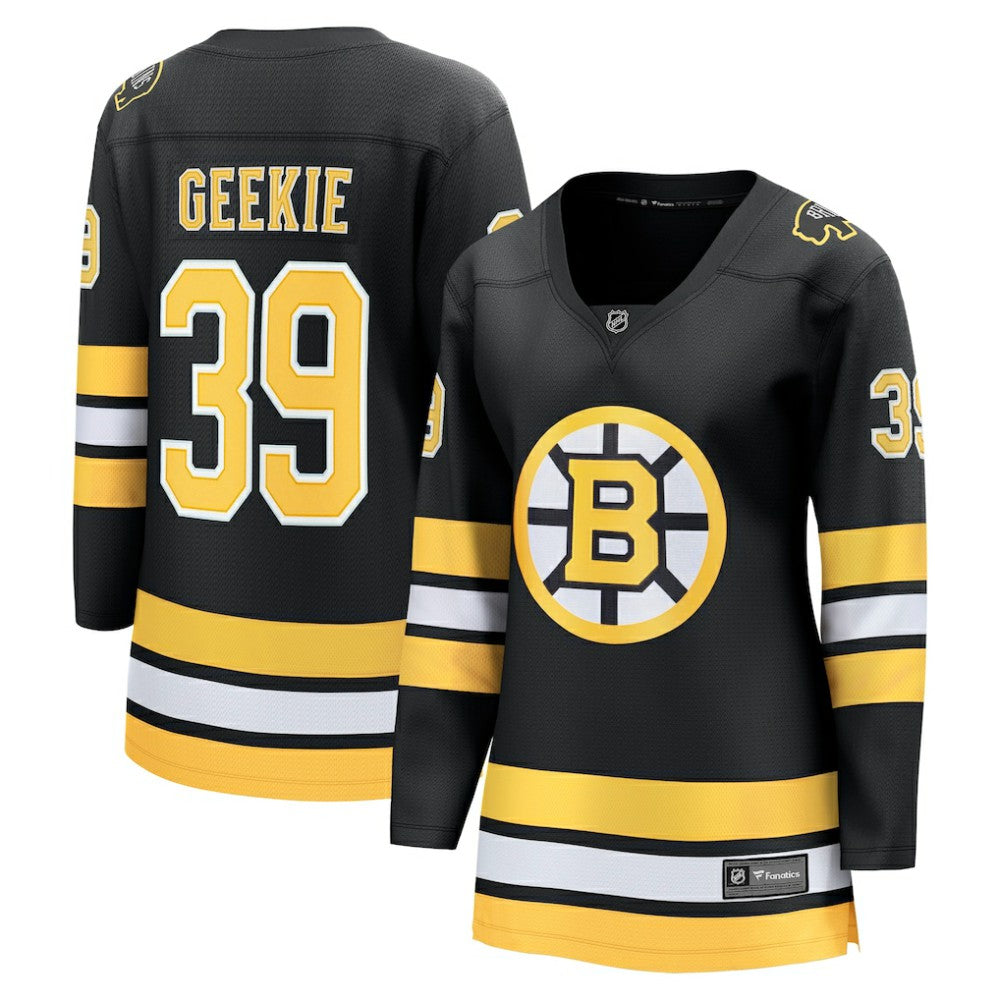 Morgan Geekie Boston Bruins Fanatics Women's Home Breakaway Player Jersey