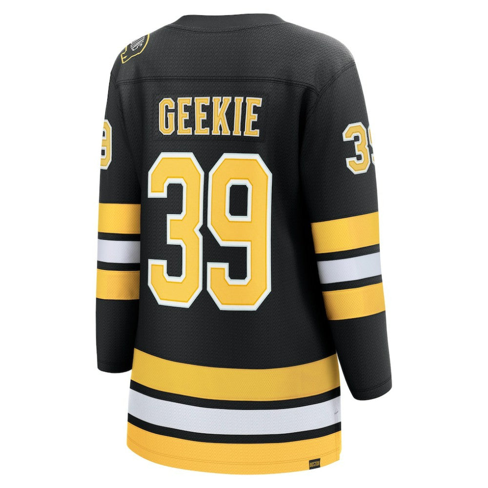 Morgan Geekie Boston Bruins Fanatics Women's Home Breakaway Player Jersey