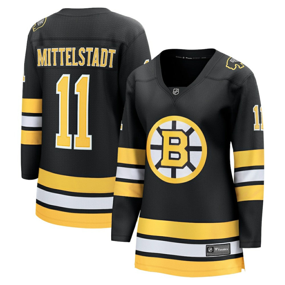 Casey Mittelstadt Boston Bruins Fanatics Women's Home Breakaway Player Jersey