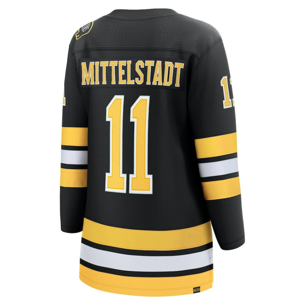Casey Mittelstadt Boston Bruins Fanatics Women's Home Breakaway Player Jersey