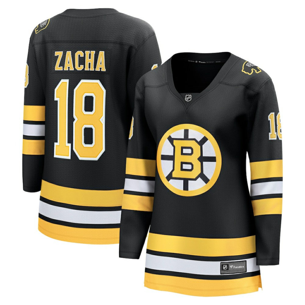 Pavel Zacha Boston Bruins Fanatics Women's Home Breakaway Player Jersey