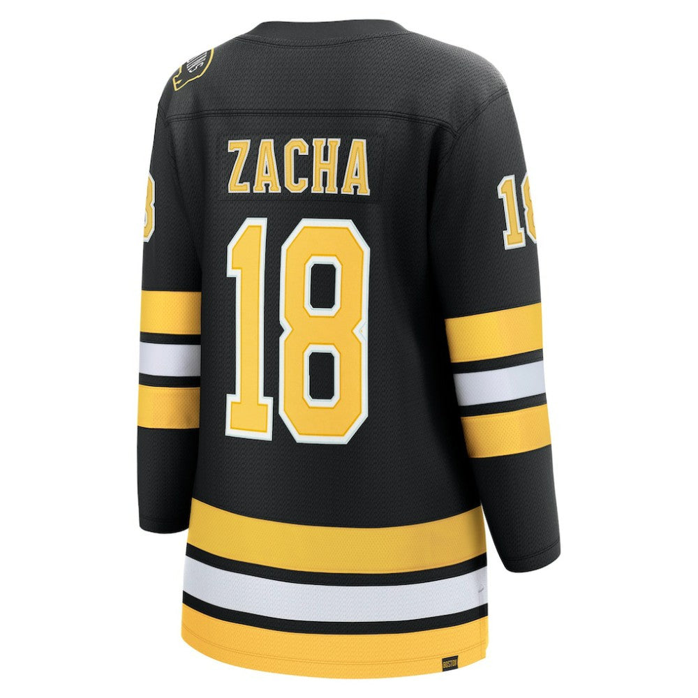Pavel Zacha Boston Bruins Fanatics Women's Home Breakaway Player Jersey