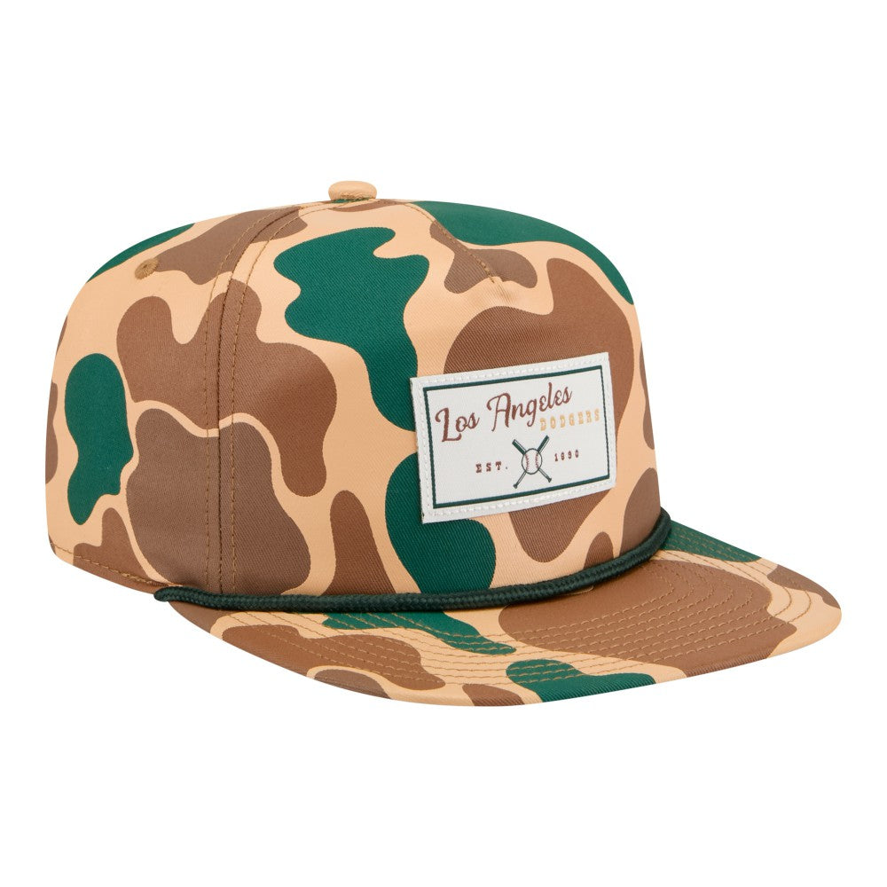 Los Angeles Dodgers Duck 19TWENTY Adjustable Hat - Camo | New Era