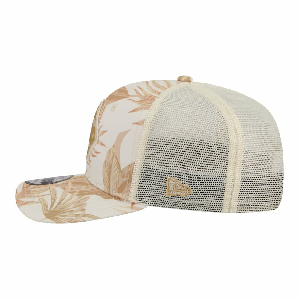 Philadelphia Phillies Tonal Palm 9SEVENTY Adjustable Trucker Hat - Tan | New Era