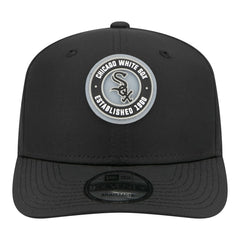 Chicago White Sox Circle 9SEVENTY Adjustable Hat - Black | New Era