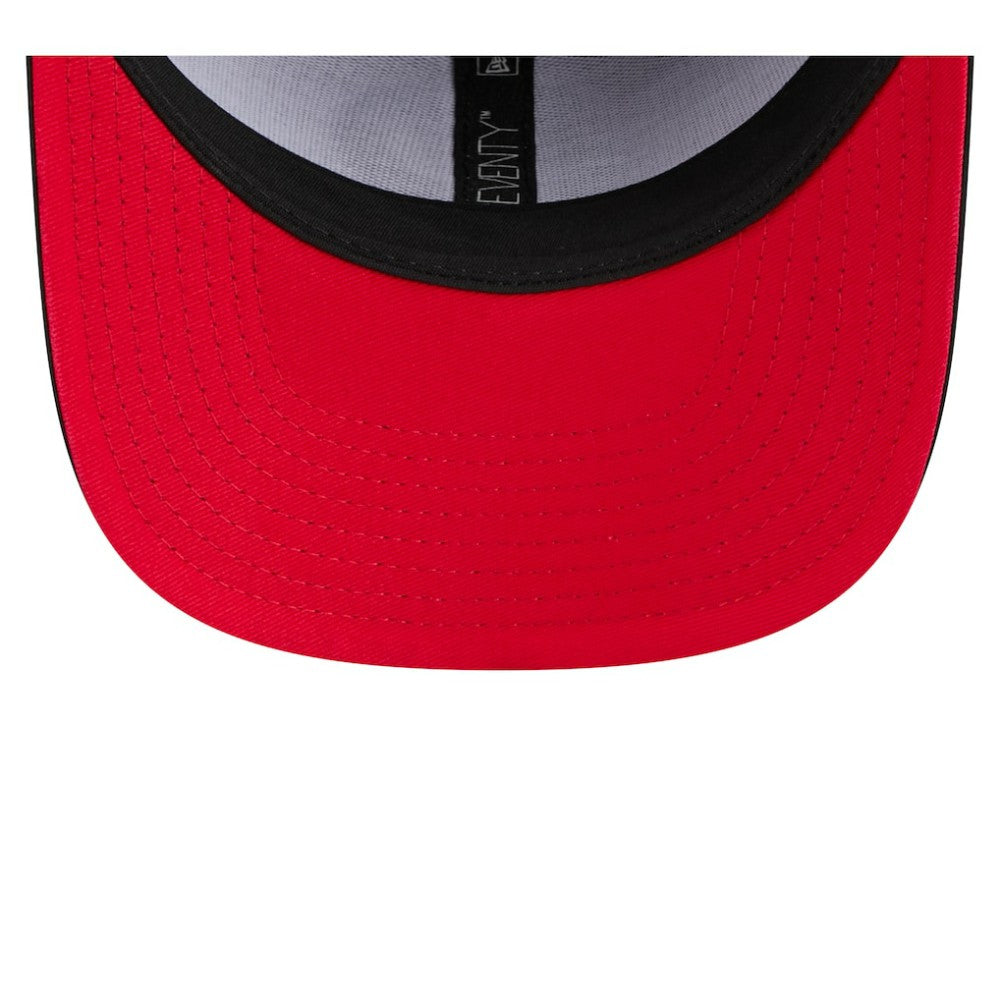 Cincinnati Reds Circle 9SEVENTY Adjustable Hat - Black | New Era