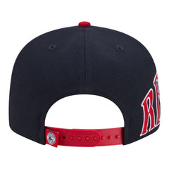 Boston Red Sox Stretched Two-Tone 9FIFTY Adjustable Hat - Navy/Red | New Era