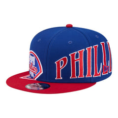 Philadelphia Phillies Stretched Two-Tone 9FIFTY Adjustable Hat - Royal/Red | New Era