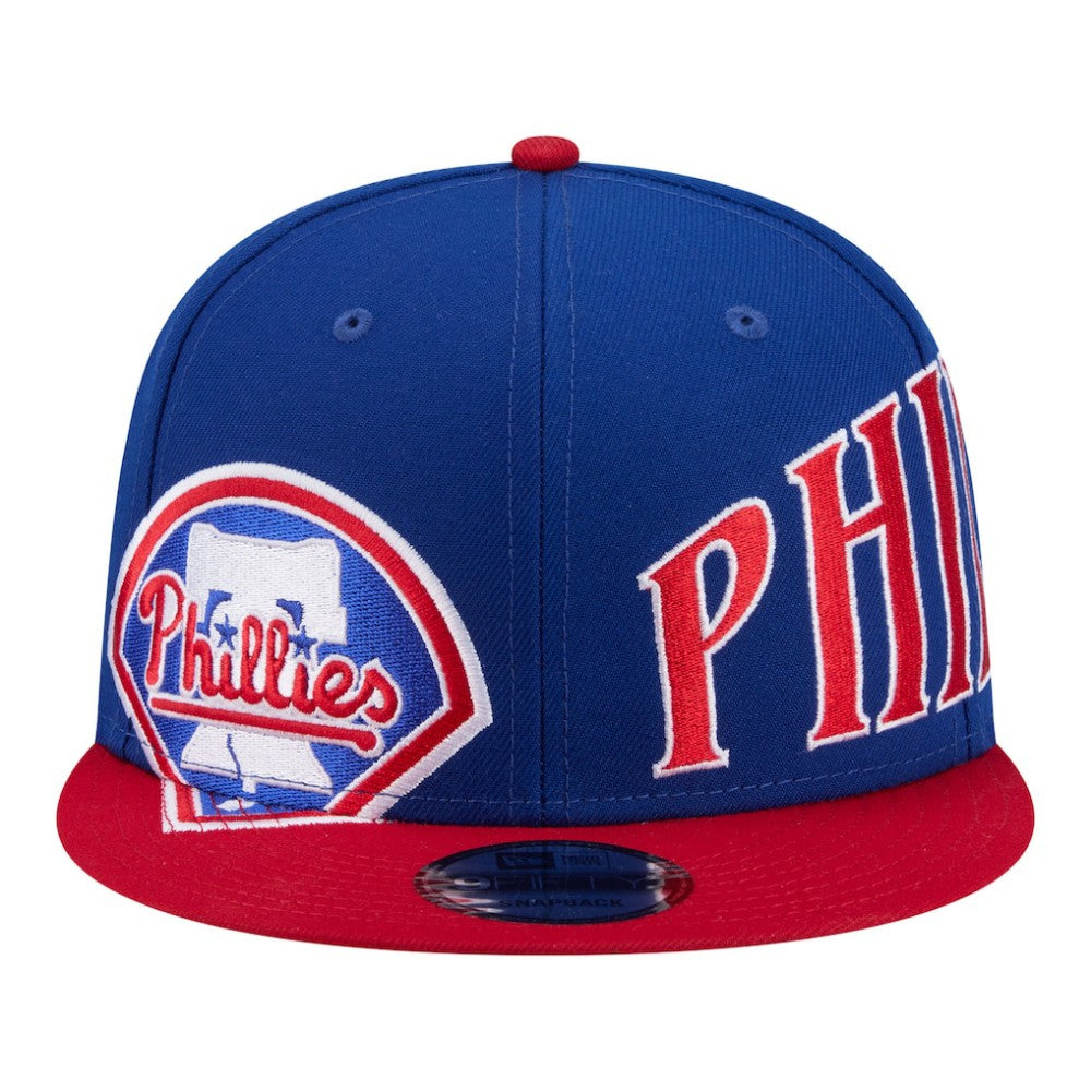 Philadelphia Phillies Stretched Two-Tone 9FIFTY Adjustable Hat - Royal/Red | New Era