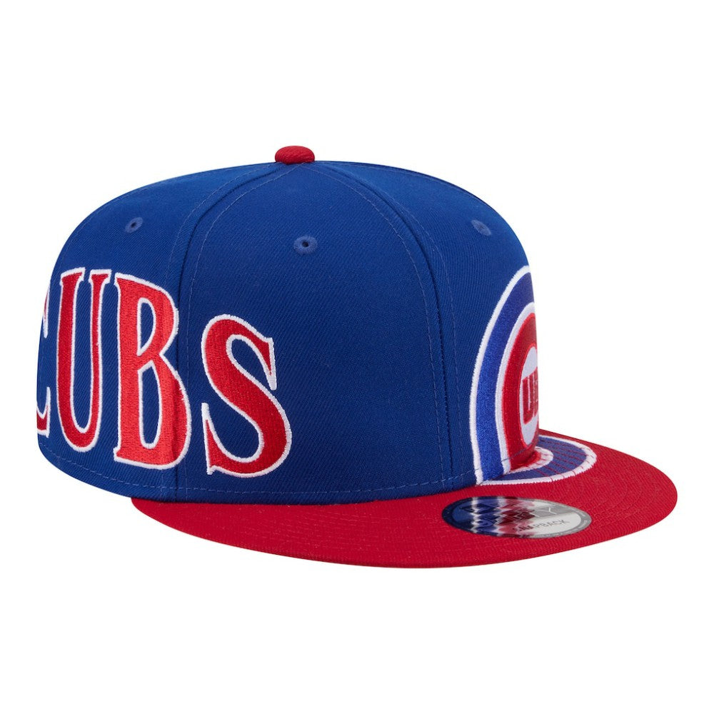 Chicago Cubs Stretched Two-Tone 9FIFTY Adjustable Hat - Royal/Red | New Era