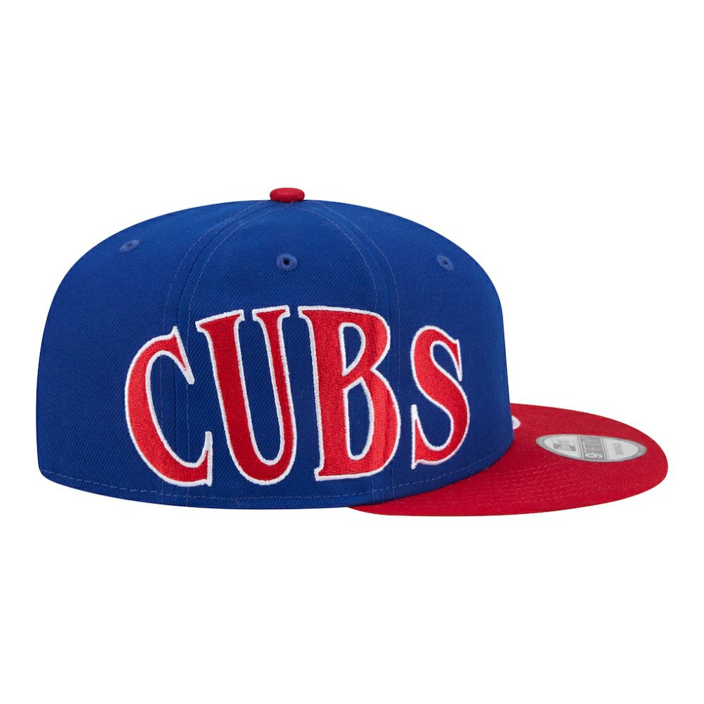 Chicago Cubs Stretched Two-Tone 9FIFTY Adjustable Hat - Royal/Red | New Era