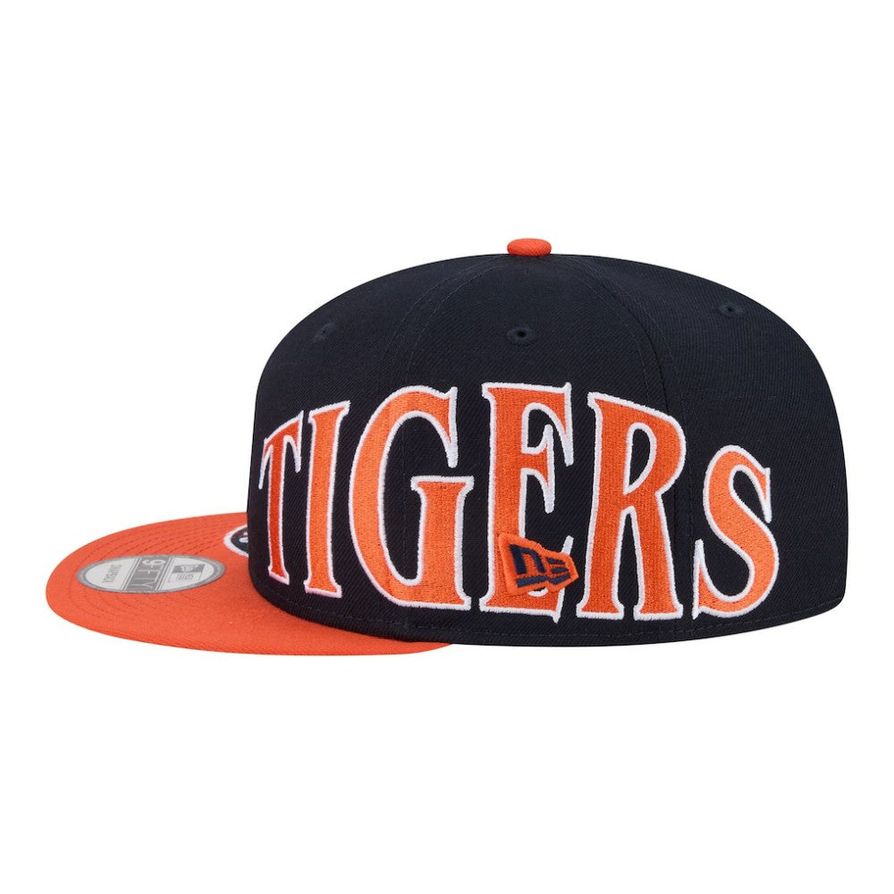 Detroit Tigers Stretched Two-Tone 9FIFTY Adjustable Hat - Navy/Orange | New Era