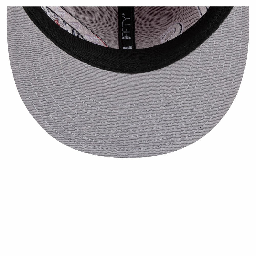 Los Angeles Angels Stretched Two-Tone 9FIFTY Adjustable Hat - Red/Navy | New Era