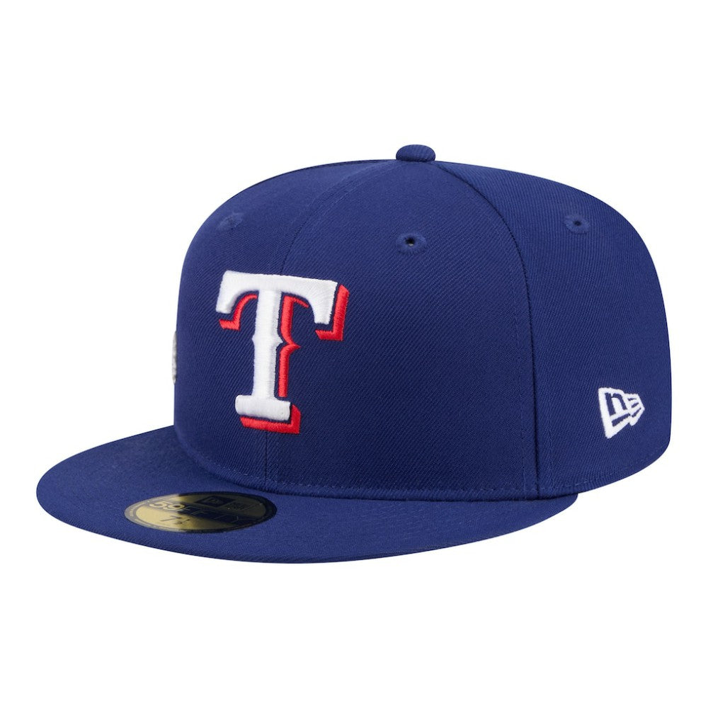 Texas Rangers City Patch 59FIFTY Fitted Hat - Royal | New Era