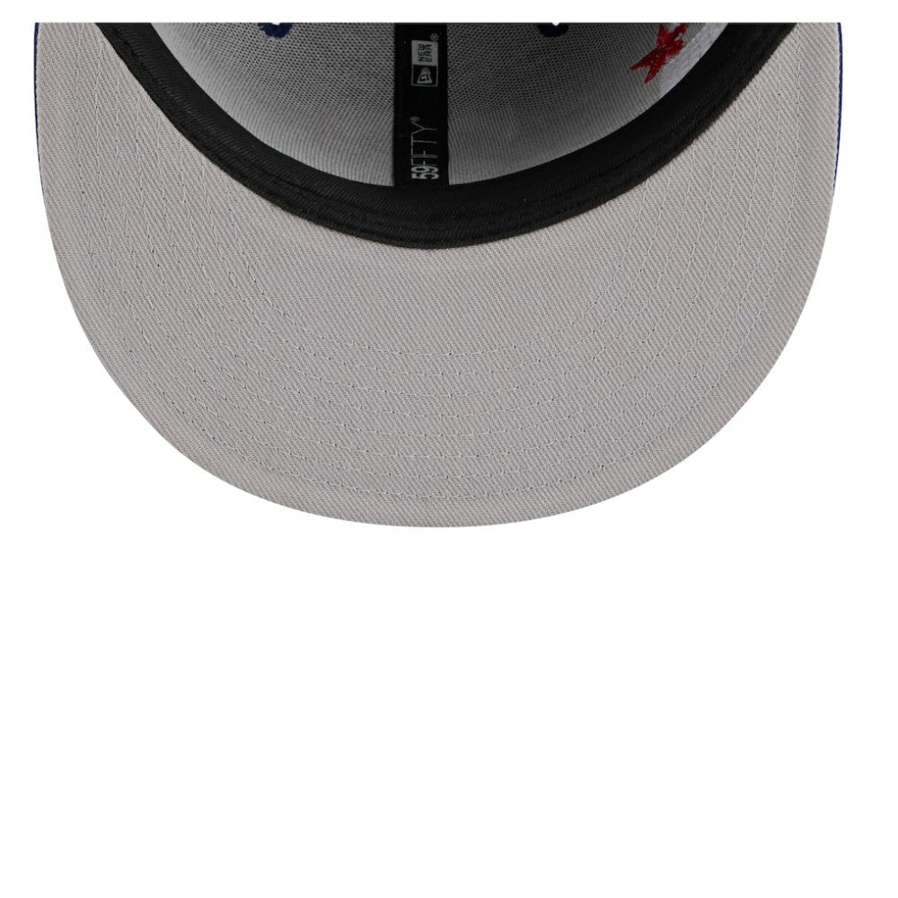 Texas Rangers City Patch 59FIFTY Fitted Hat - Royal | New Era