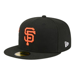 San Francisco Giants City Patch 59FIFTY Fitted Hat - Black | New Era