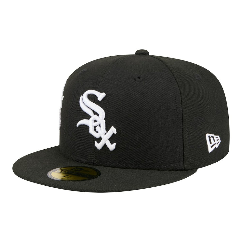 Chicago White Sox City Patch 59FIFTY Fitted Hat - Black | New Era