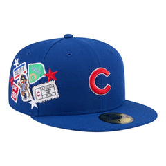 Chicago Cubs City Patch 59FIFTY Fitted Hat - Royal | New Era