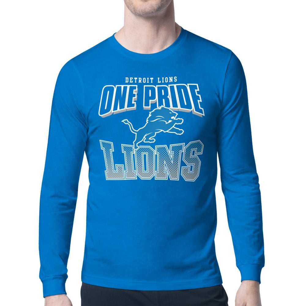 NFL Detroit Lions Starter Comic Style Slogan Long Sleeve T-Shirt